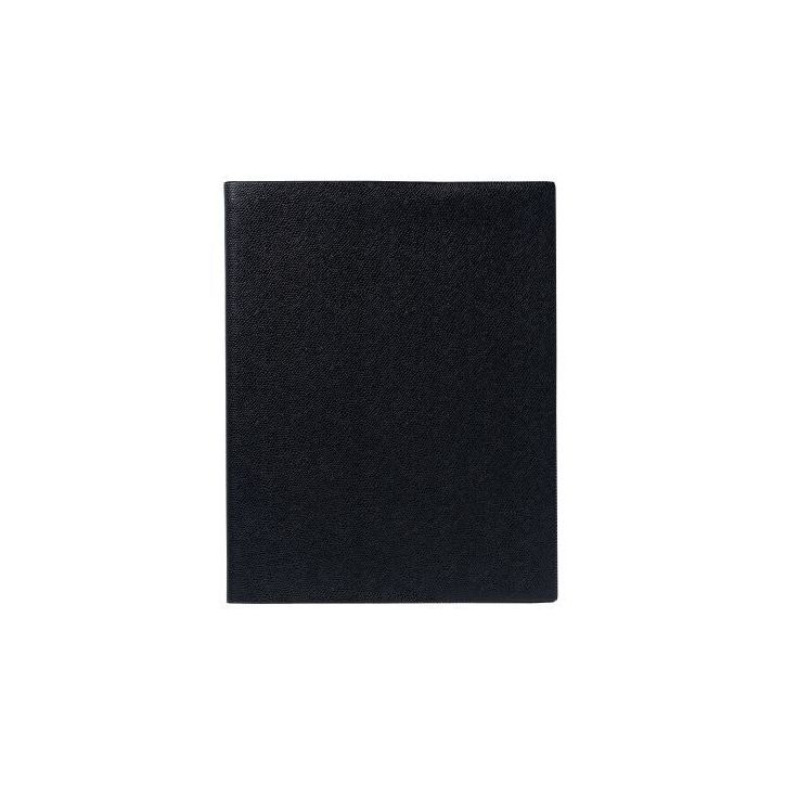 Agenda semainier ministre S août à août spiralé noir 546007Q QUO VADIS