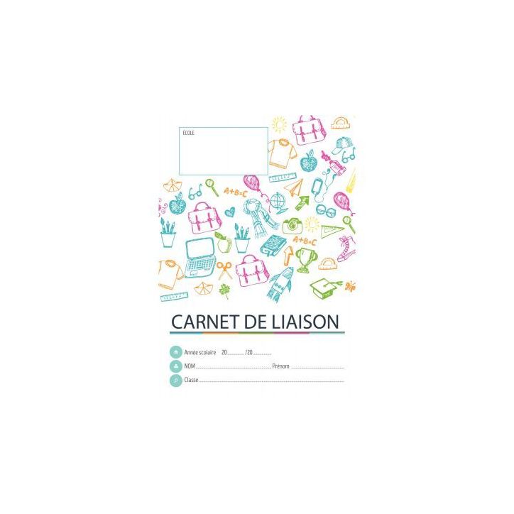 Carnet de liaison primaire + protège carnet 78130