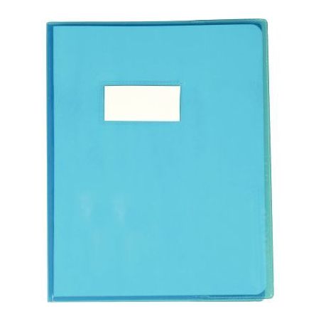 Achetez Protège-cahier cristal 17 x 22cm 22/100 bleu 73002C CLAIREFONTAINE pas cher sur Ma Rentrée..