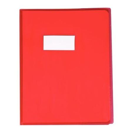 Achetez Protège-cahier cristal 17 x 22cm 22/100 rouge 73003C CLAIREFONTAINE pas cher sur Ma Rentré..