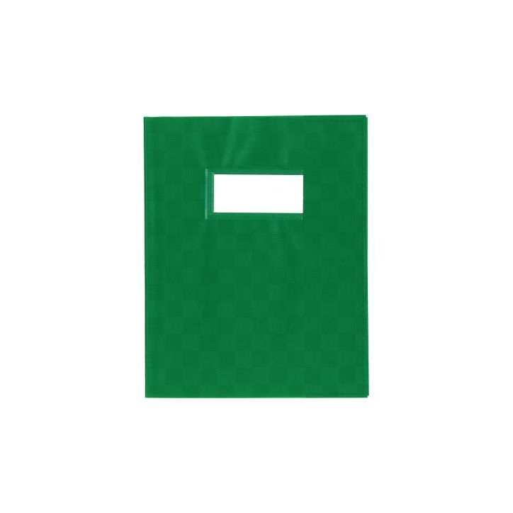 Protège-cahier PP opaque + étiquette, format A4, vert 12102PPG AURORA
