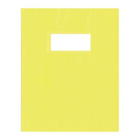 Achetez Protège-cahier PP opaque + étiquette, format A4, jaune 12102PPJ AURORA pas cher sur Ma Ren..
