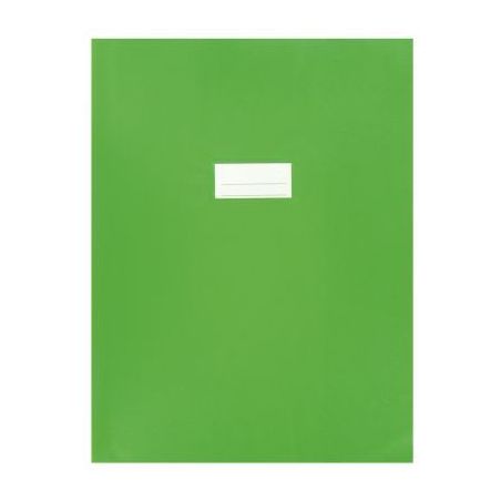 Achetez Paquet de 10 protèges-cahier épaisseur 21/100ème 24x32cm PVC vert 1110439 vert pas cher s..