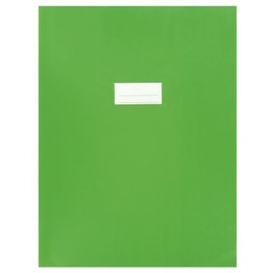 Achetez Paquet de 10 protèges-cahier épaisseur 21/100ème 24x32cm PVC vert 1110439 vert pas cher s..