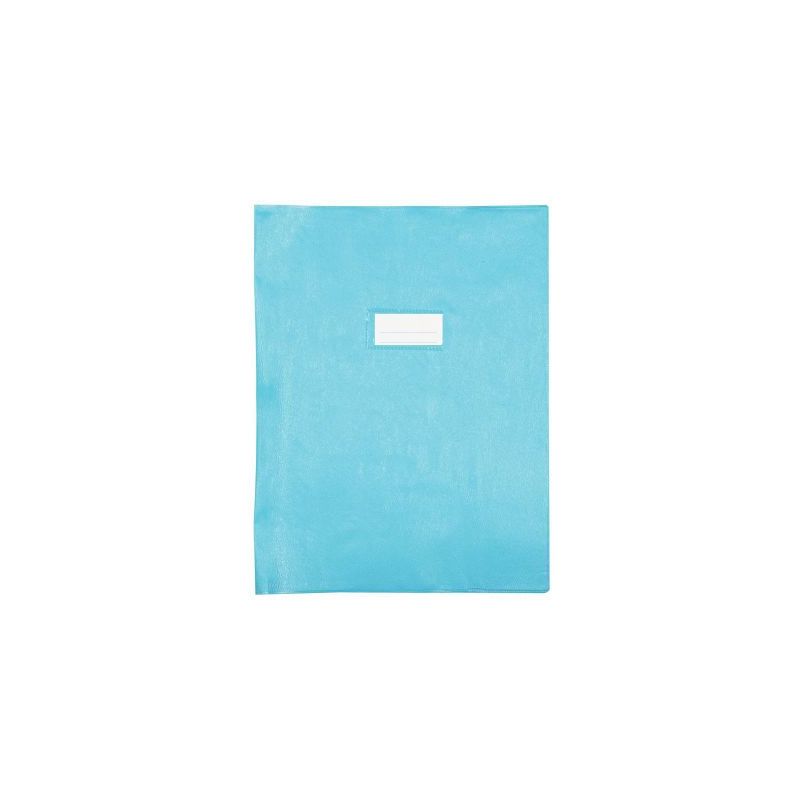 Achetez Paquet de 10 protèges-cahier épaisseur 21/100ème 24x32cm PVC bleu clair 1110439 ble c pas..