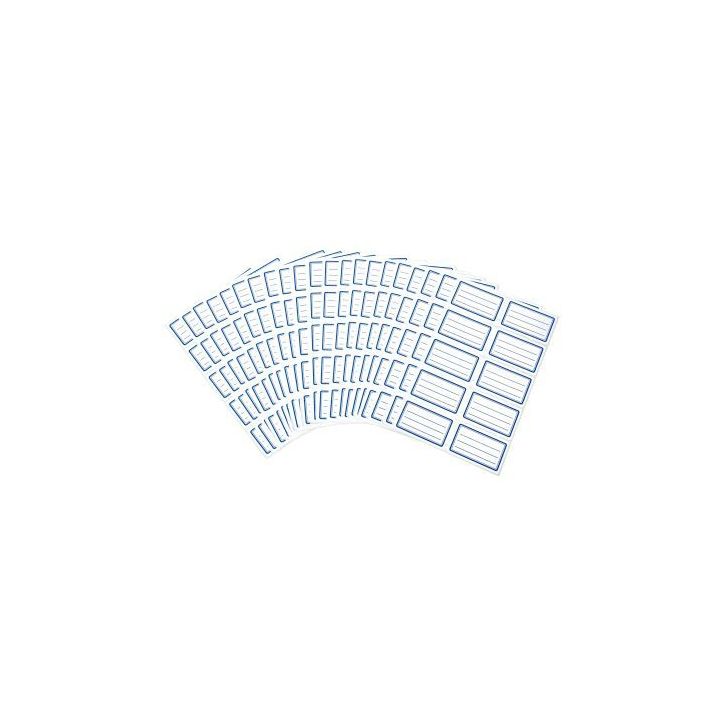 Pochette de 210 étiquettes école, format 36x56 mm 13334