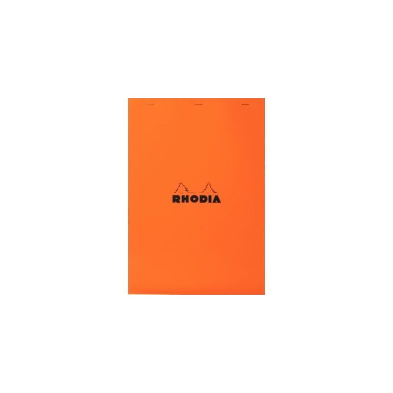 Achetez Bloc de bureau RHODIA 80 feuilles, format A7, quadrillé 5x5, papier blanc 80g 11200C RHODIA..