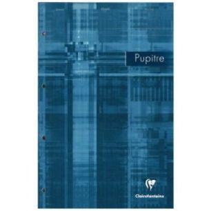 Achetez Bloc-notes PUPITRE A4+ 160 pages perforées, ligné 8 mm 66135C CLAIREFONTAINE pas cher sur ..