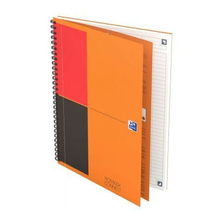 Achetez Cahier à reliure intégrale NOTEBOOK SCRIBZEE format tablette B5 ligné 6 mm avec 160 pages..