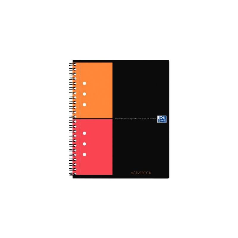 Achetez Cahier à reliure intégrale ACTIVEBOOK 160 pages perforées, format A5+, quadrillé 5x5 100.. Achetez Cahier à reliure intégrale ACTIVEBOOK 160 pages perforées, format A5+, quadrillé 5x5 100..