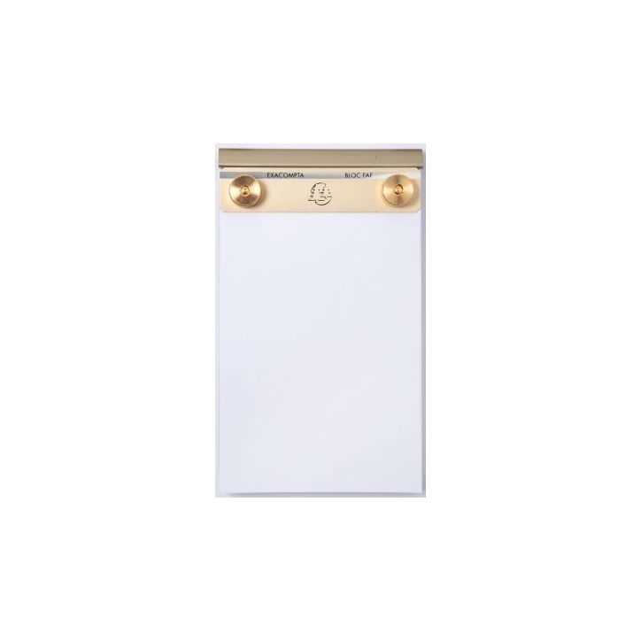 Bloc-notes sur socle + recharge 12113E EXACOMPTA