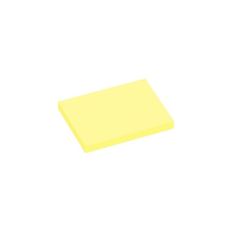 Achetez Lot de 12 blocs de 100 feuilles de notes repositionnables 75 x 100 mm jaune pastel 5657-01 p..