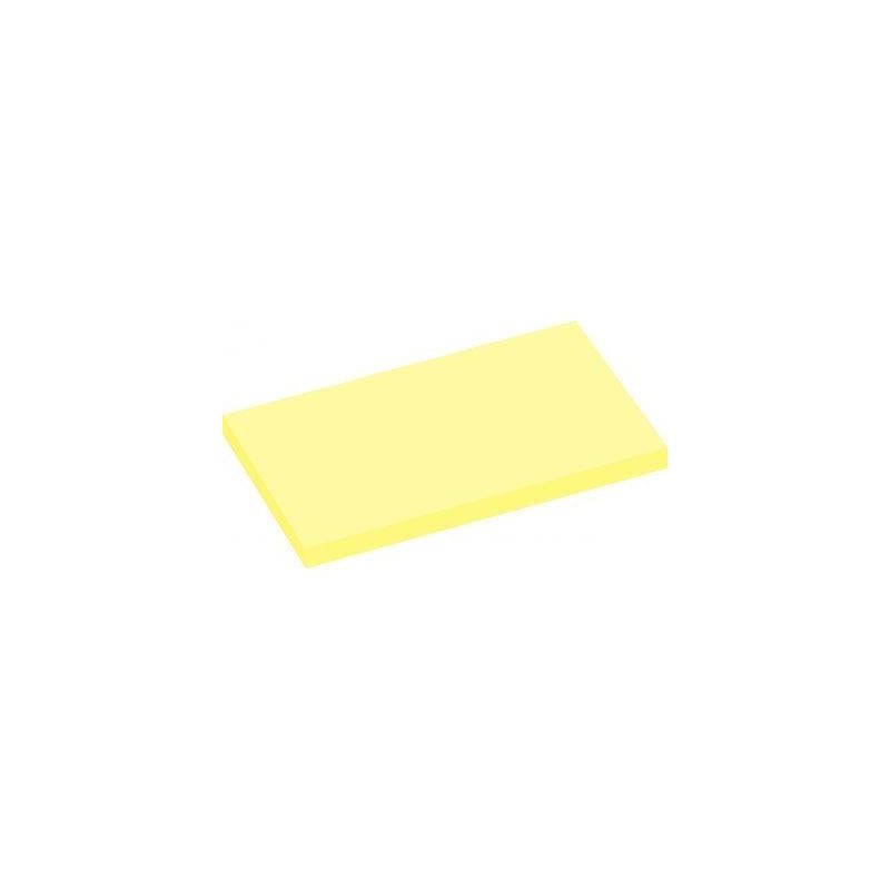 Achetez Lot de 12 blocs de 100 feuilles de notes repositionnables 75 x 125 mm jaune pastel 5655-01 p..