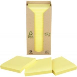 Achetez POST-IT Tour 16 blocs 100f 76X76mm 100% recyclé. Coloris Jaune pas cher sur Ma Rentrée Sco..