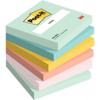 Achetez Paquet de 6 blocs notes post it adhesives collection Beachside 100 feuilles 76x76mm BP1252 P..