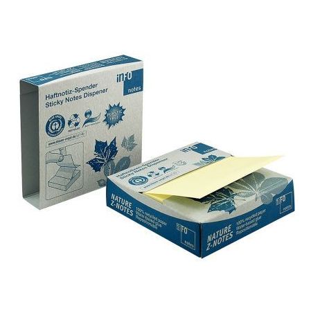Achetez Devidoir nature recycle znote 75x75mm 100 feuilles jaune 5643-11 pas cher sur Ma Rentrée Sc..