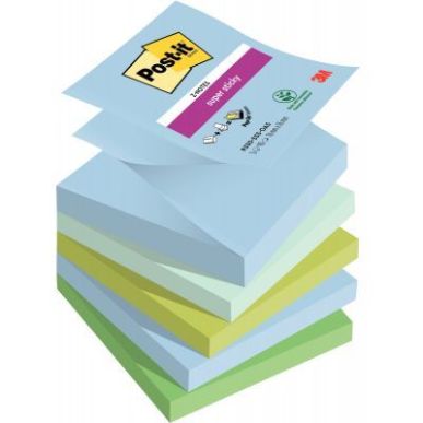 Achetez Lot de 5 blocs z-notes super sticky post-it 90 feuilles 76 x 76 mm collection OASIS BP1236 P..