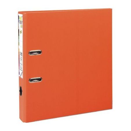 Achetez Classeur à  levier en plastique PREM'TOUCH format A4 maxi dos 5 cm orange 53144E EXACOMPTA..
