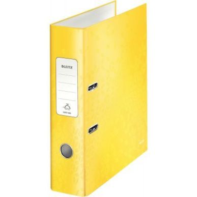 Achetez Classeur à levier 180° WOW pour format A4, dos 8 cm, jaune 10050116 WOW LEITZ pas cher sur..