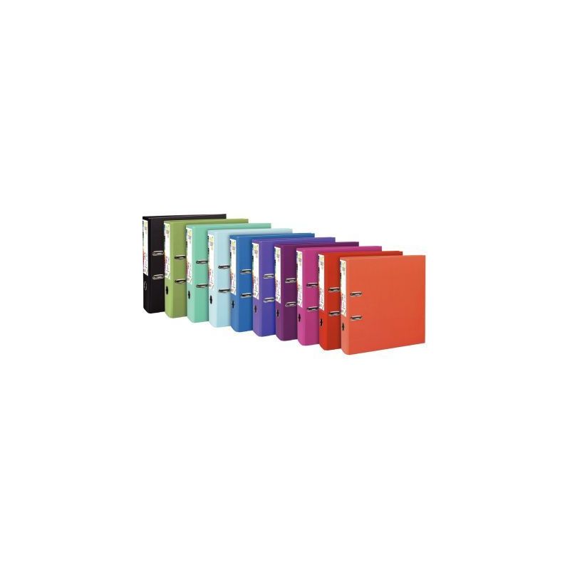 Achetez Classeur à levier PREM'TOUCH format A4+, dos 8 cm, couleurs pastel assorties 53384E PREM'TO..