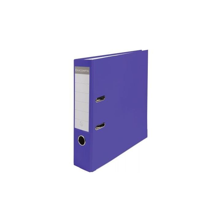 Classeur à  levier pour format A4, dos 8 cm, violet 918417B EXACOMPTA