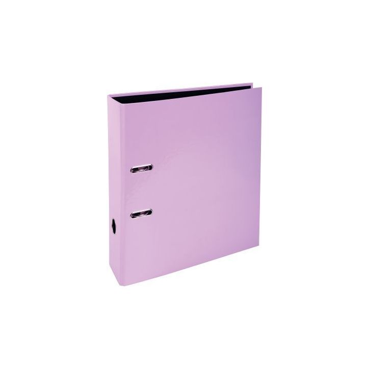 Classeur à levier AQUAREL pour format A4, dos 8 cm, mauve 53565E AQUAREL EXACOMPTA