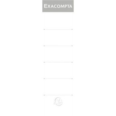 Achetez Paquet de 10 étiquettes adhésives pour classeurs à levier dos large 5378E EXACOMPTA pas c..