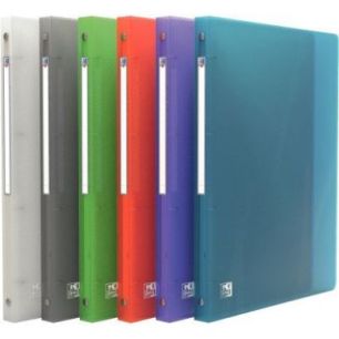 Achetez Classeur 4 anneaux HAWAÏ en polypropylène, format A4, dos 2 cm, coloris assortis 100202319..