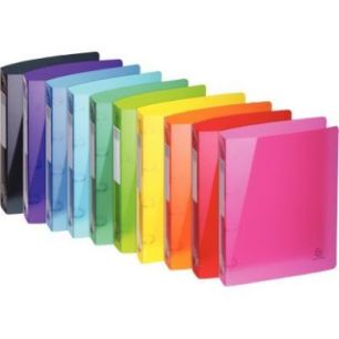 Achetez Lot de 10 classeurs en polypropylène IDERAMA, dos 4 cm, format A4+, coloris assortis 51770E..