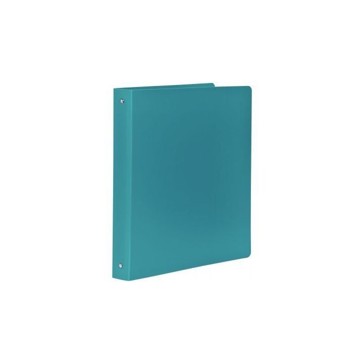 Classeur en polypropylène semi-rigide, 4 anneaux ronds, format A4+, vert foncé 512803E EXACOMPTA