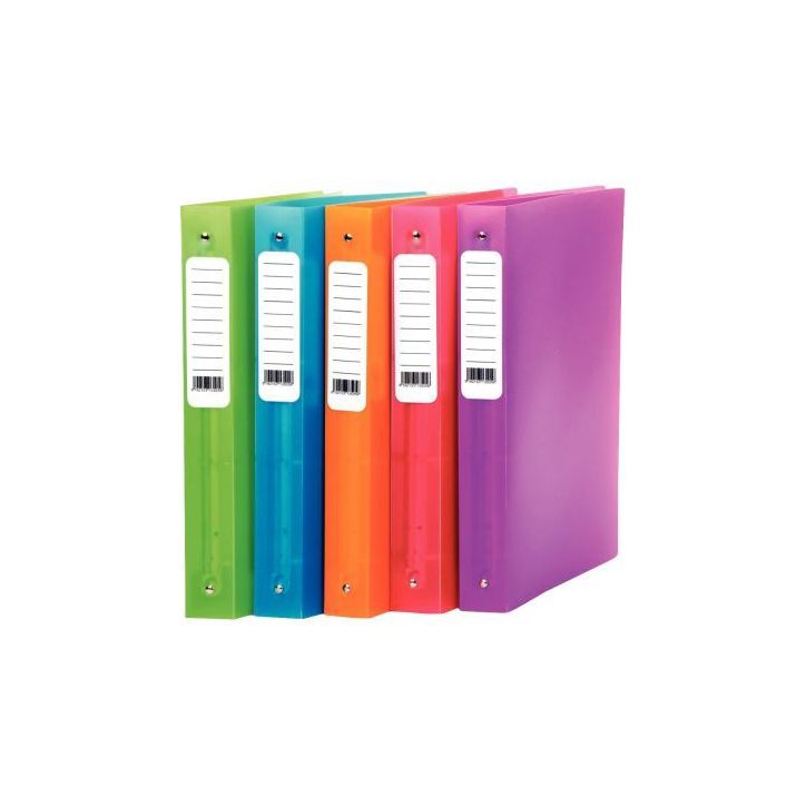 Classeur en polypropylène Color Fresh, format A4+, dos 4 cm, vert clair 1410118VE