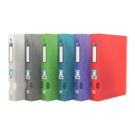 Achetez Carton de 10 classeurs 4 anneaux en polypropylène HAWAÏ, format A4+, dos 4 cm 400019333 X1..