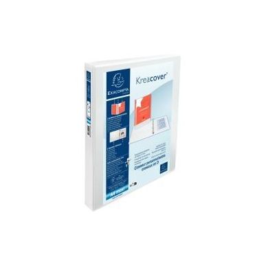 Achetez ESSELTE Classeur à  couverture personnalisable sur trois faces en PVC Blanc ?? dos de 5 ..