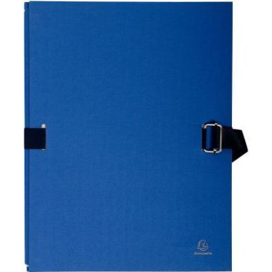 Achetez Paquet de 5 chemises extensibles toilées, bleu foncé 223029E EXACOMPTA pas cher sur Ma Ren..