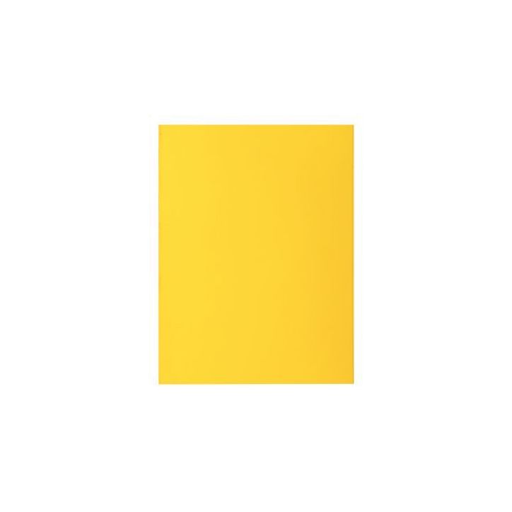 Paquet de 100 chemises 210 g ROCK"S 220 format 24x32 cm citron 210011E ROCK'S EXACOMPTA