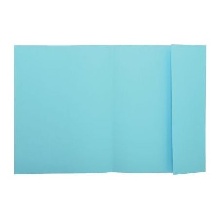 Achetez Paquet de 100 chemises 1 rabat 160g 24x32 cm bleu clair 348006E SUPER EXACOMPTA pas cher sur..