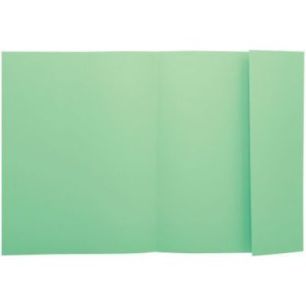 Achetez Paquet de 100 chemises 1 rabat 160g 24x32 cm vert clair 348004E SUPER EXACOMPTA pas cher sur..