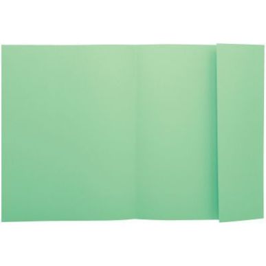 Achetez Paquet de 100 chemises 1 rabat 160g 24x32 cm vert clair 348004E SUPER EXACOMPTA pas cher sur..
