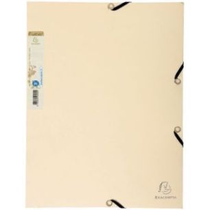 Achetez Chemise 3 rabats à élastiques FOREVER en carte recyclée 380g, sable 56986SE FOREVER EXACO..