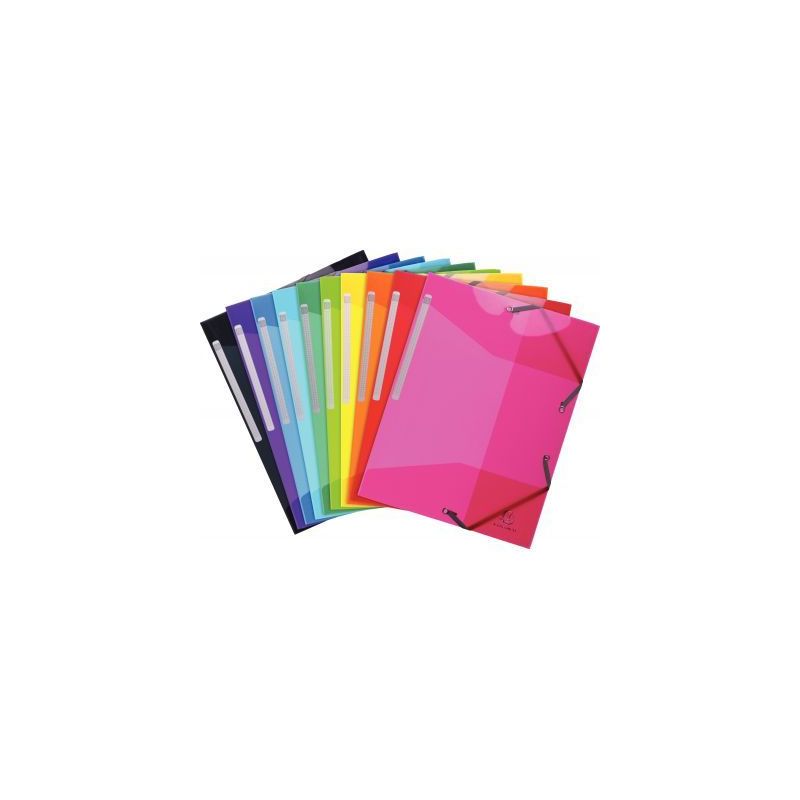 Achetez Lot de 10 chemises 3 rabats + élastiques en polypropylène IDERAMA PP 55670E IDERAMA EXACOM.. Achetez Lot de 10 chemises 3 rabats + élastiques en polypropylène IDERAMA PP 55670E IDERAMA EXACOM..