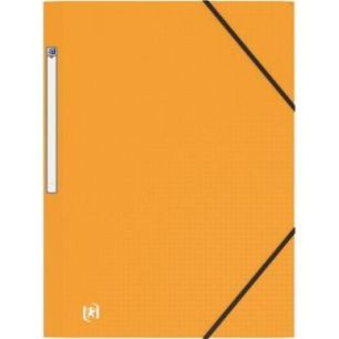 Achetez Chemise 3 rabats à élastiques MEMPHIS en polypropylène opaque 5/10ème, coloris jaune 100..