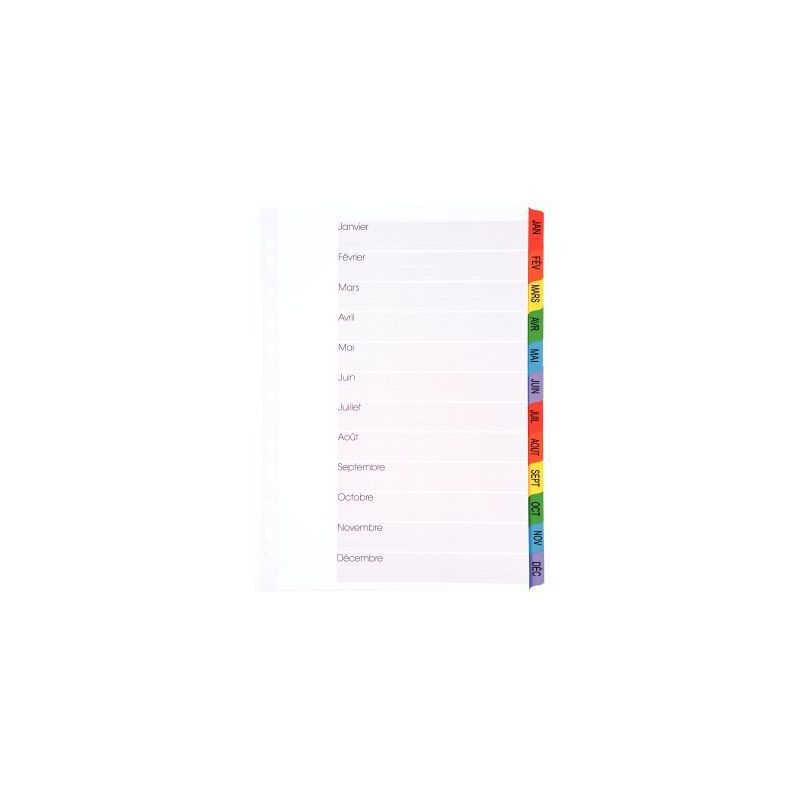 Achetez Intercalaires 12 touches de janvier à décembre format A4 : 21x29,7 cm 8317412-980 LANDS pa.. Achetez Intercalaires 12 touches de janvier à décembre format A4 : 21x29,7 cm 8317412-980 LANDS pa..