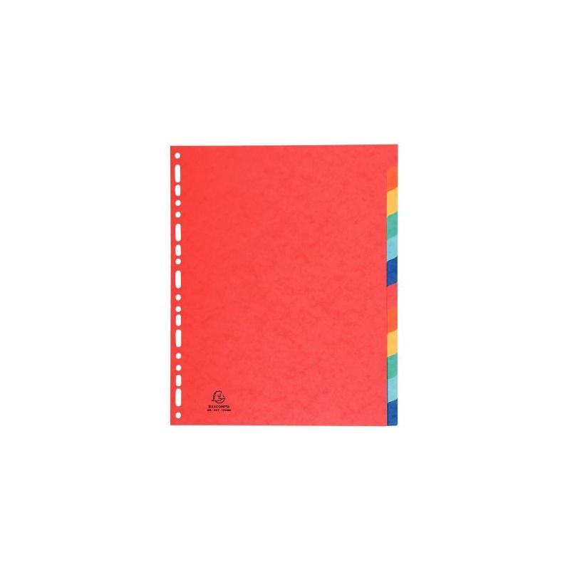 Achetez Jeu de 12 intercalaires en carte lustrée 400g, format A4+ 2612E EXACOMPTA pas cher sur Ma R.. Achetez Jeu de 12 intercalaires en carte lustrée 400g, format A4+ 2612E EXACOMPTA pas cher sur Ma R..