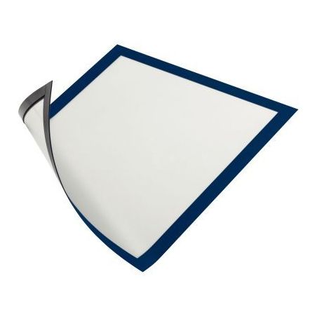 Achetez Sachet de 5 cadres d'affichage A4 magnétique coloris bleu 4869 07 DURABLE pas cher sur Ma R..