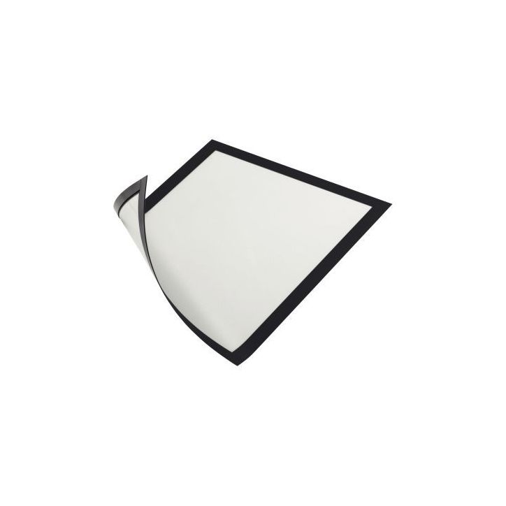 Sachet de 5 cadres d'affichage A4 magnétique coloris noir 4869-01 DURABLE