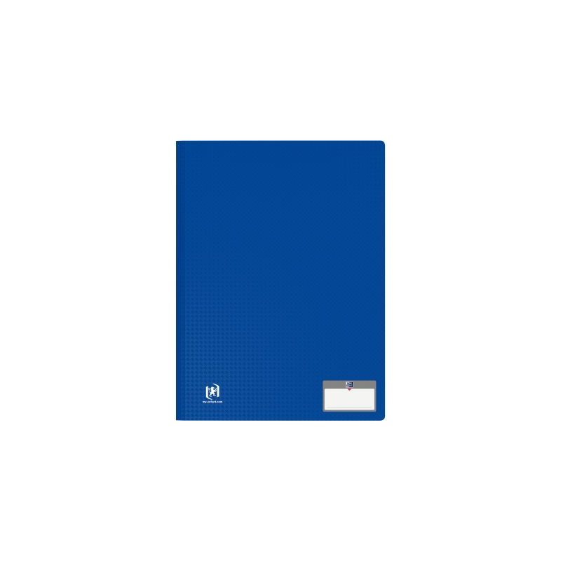 Achetez Protège-documents MEMPHIS 10 pochettes fixes 20 vues coloris bleu 400085557 HAMELIN pas che..