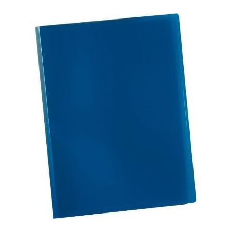 Achetez PERGAMY Protège-documents en polypropylène 20 vues Bleu, couverture 3/10e, pochettes 6/100..