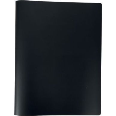 Achetez PERGAMY Protège-documents en polypropylène 80 vues Noir, couverture 3/10e, pochettes 6/100..