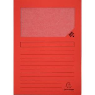 Achetez Paquet de 100 pochettes coin papier FOREVER 130g, rouge 50105E FOREVER EXACOMPTA pas cher su..