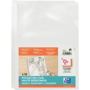 Achetez Sachet de 10 pochettes coin en PVC lisse 15/100ème, incolore 100206721 HAMELIN pas cher sur..